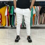 شلوار اسلش بنگال سفید کد 50001 - Image 2