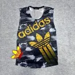 تاپ ورزشی طرحدار طرح adidas کد 9B020