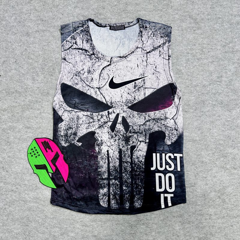 تاپ ورزشی طرحدار طرح JUST DO IT کد 9B015 - Image 1