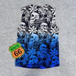 تاپ ورزشی طرح دار طرح PHILIPP PLEIN کد 9B013 - Image 3