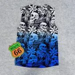 تاپ ورزشی طرح دار طرح PHILIPP PLEIN کد 9B013 - Image 3