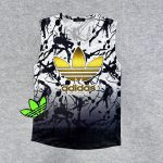 تاپ ورزشی طرحدار طرح adidas کد 9B014