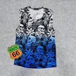 تاپ ورزشی طرح دار طرح PHILIPP PLEIN کد 9B013