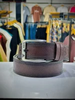 کمربند مردانه مشکی EQUAL کد70003 - Image 4