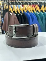 کمربند مردانه مشکی EQUAL کد70003 - Image 3