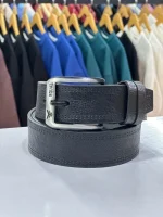 کمربند مردانه مشکی EQUAL کد70003