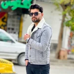 کت جین خزدار مردانه طوسی کد 12001 - Image 2
