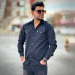 پیراهن کتان مشکی کد 4001 - Image 3