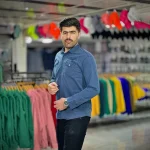 پیراهن جین آبی کد 4002 - Image 3