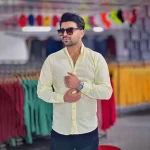 پیراهن بنگال کش لیمویی کد 4014 - Image 2