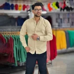 پیراهن بنگال کش کرم کد 4016