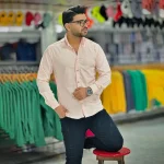 پیراهن بنگال کش صورتی کد 4022