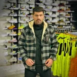 شکت چهار خونه داخل پشمی کد 60014 - Image 4
