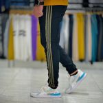 اسلش مشکی سه خط زیتونی کد 50048 - Image 5