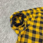Checkered-shirt-with-puff-sleeves