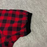 Checkered-shirt-with-puff-sleeves